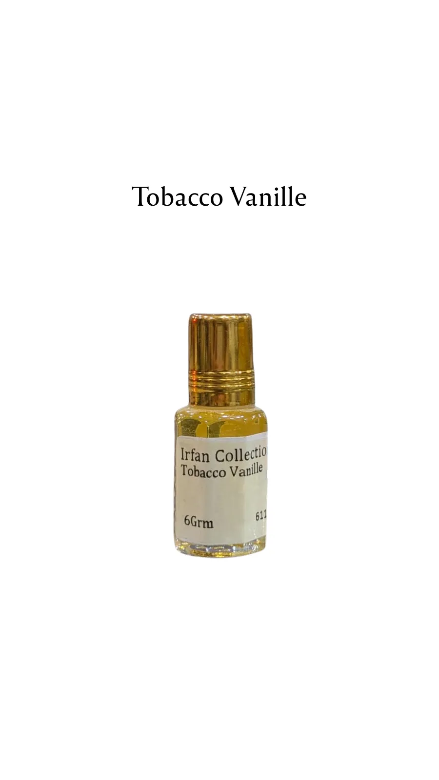 Concentrated Perfume Oil Attar Tobacco Vanille Niche Tom Ford Parfex 6ML