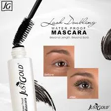 Just Gold Mascara Black HD Water Proof