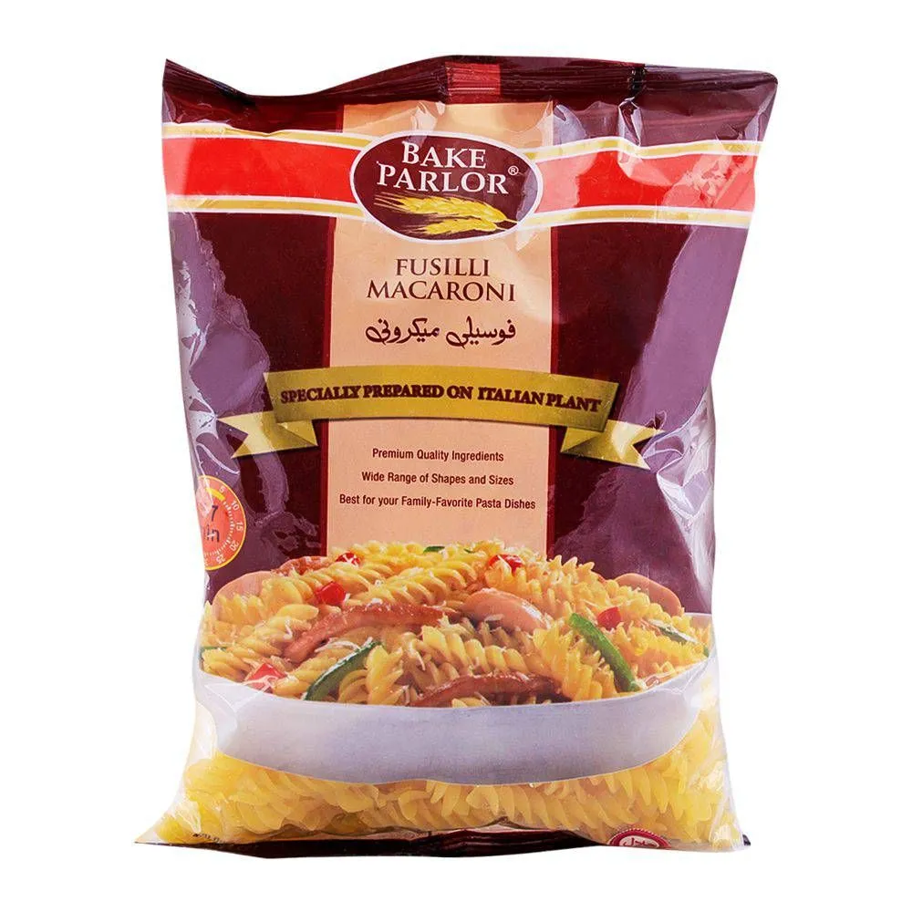 Bake Parlor Macaroni Fusilli 400G