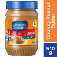 American Garden Peanut Butter Chunky 510G