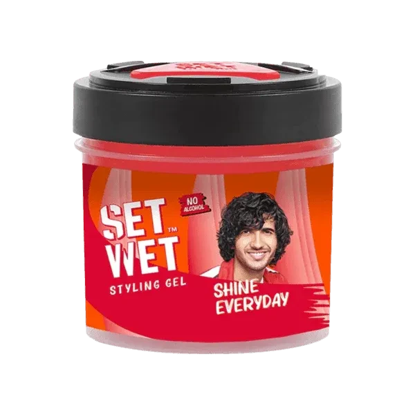 Set Wet Gel Jar Brown Shine Everyday 250G