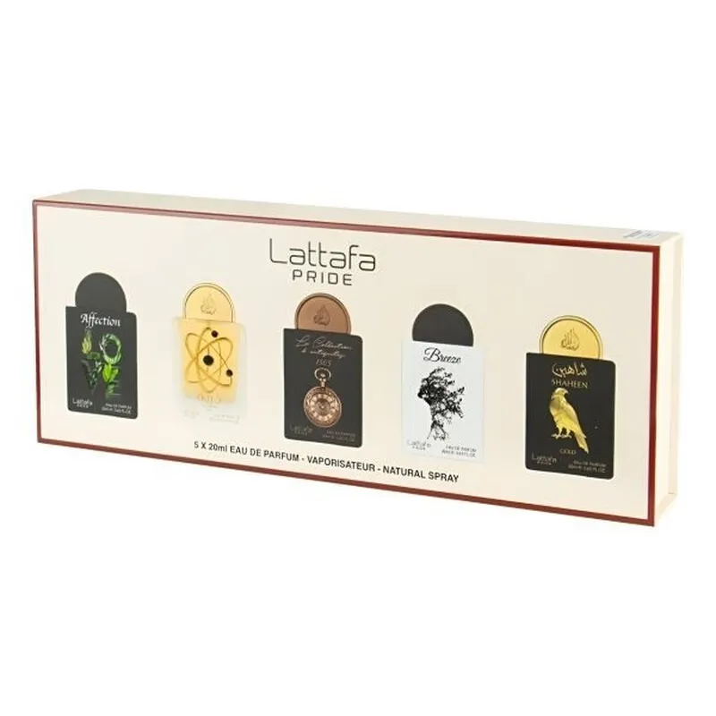 Lattafa Pride Eau De Parfum Gift Set 20ML*5pcs