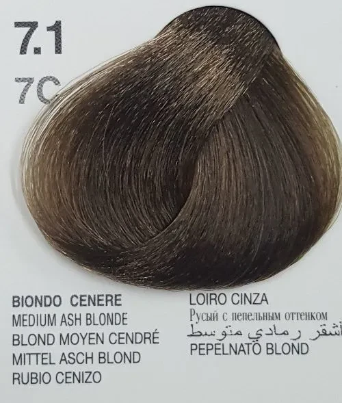 Dikson Drop Color Tube 7.1 Medium Ash Blonde 100ML