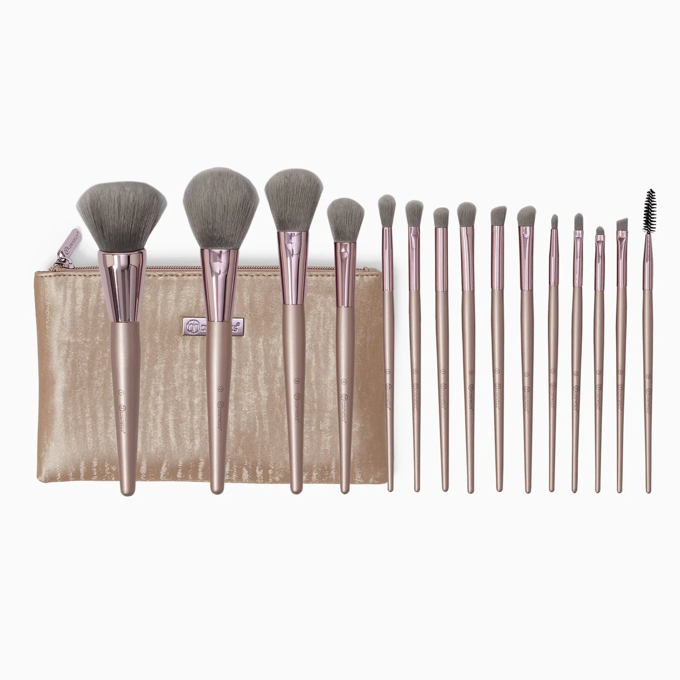 Bh Cosmetics Makeup Brushes Set 7319 15Pcs
