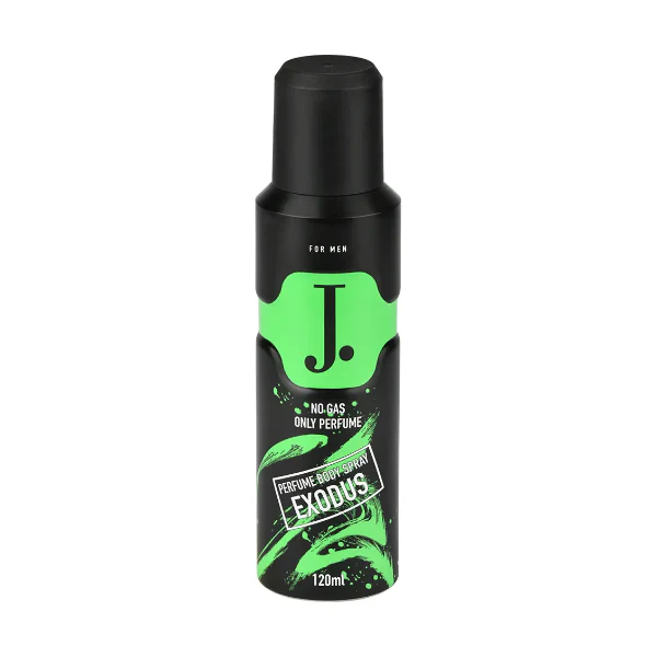 J. Body Spray No Gas Exodus 120ml