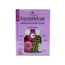 Fruit Of The Wokali Sheet Mask Amaranth-Mung Beans Ha-3022