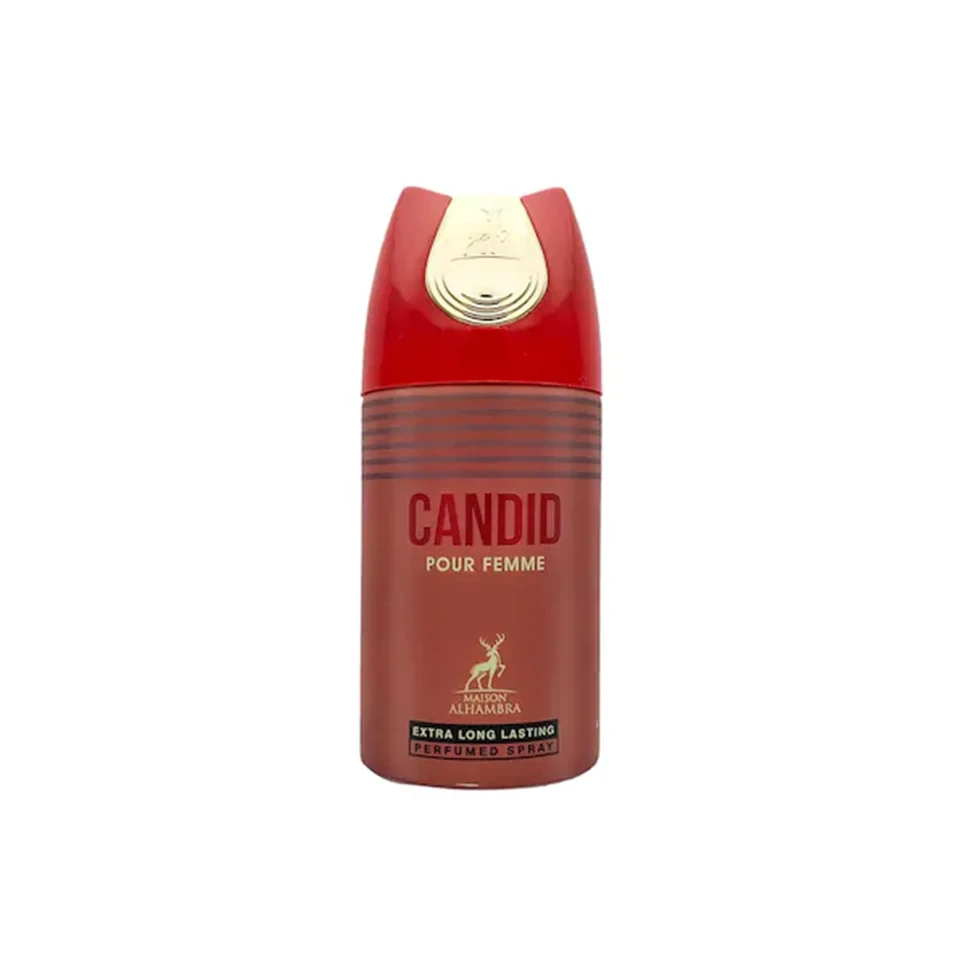 Al Hambra Deodorant Body Spray Candid Femme 250ML
