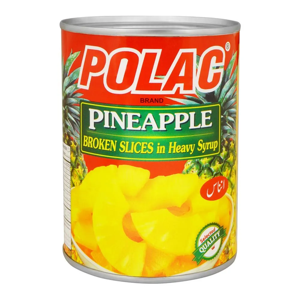 Polac Pineapple Slices In Heavy Syrup 540G