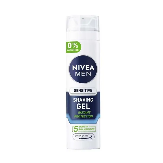 Nivea Shaving Gel White Sensitive 200ML