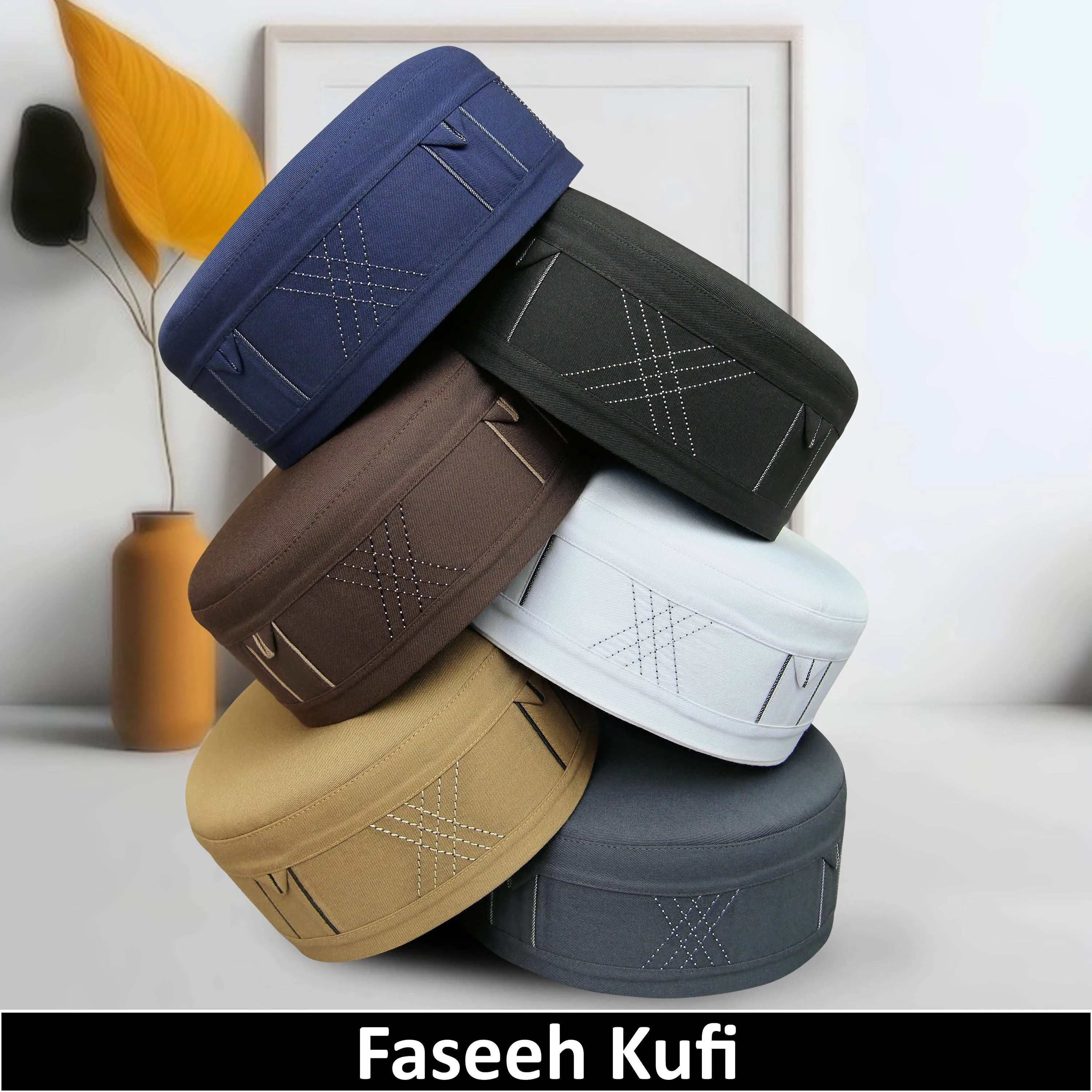 Premium Prayer Caps Kufi Namaz Topi
