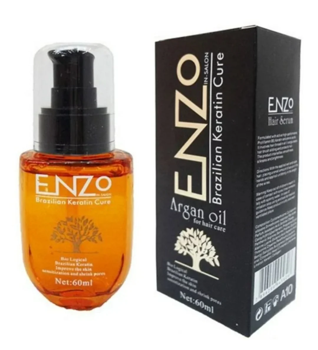 Enzo Hair Serum Brazilian Keratin Cure 110ML