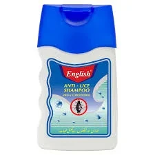 English Shampoo Medium PK Anti Lice