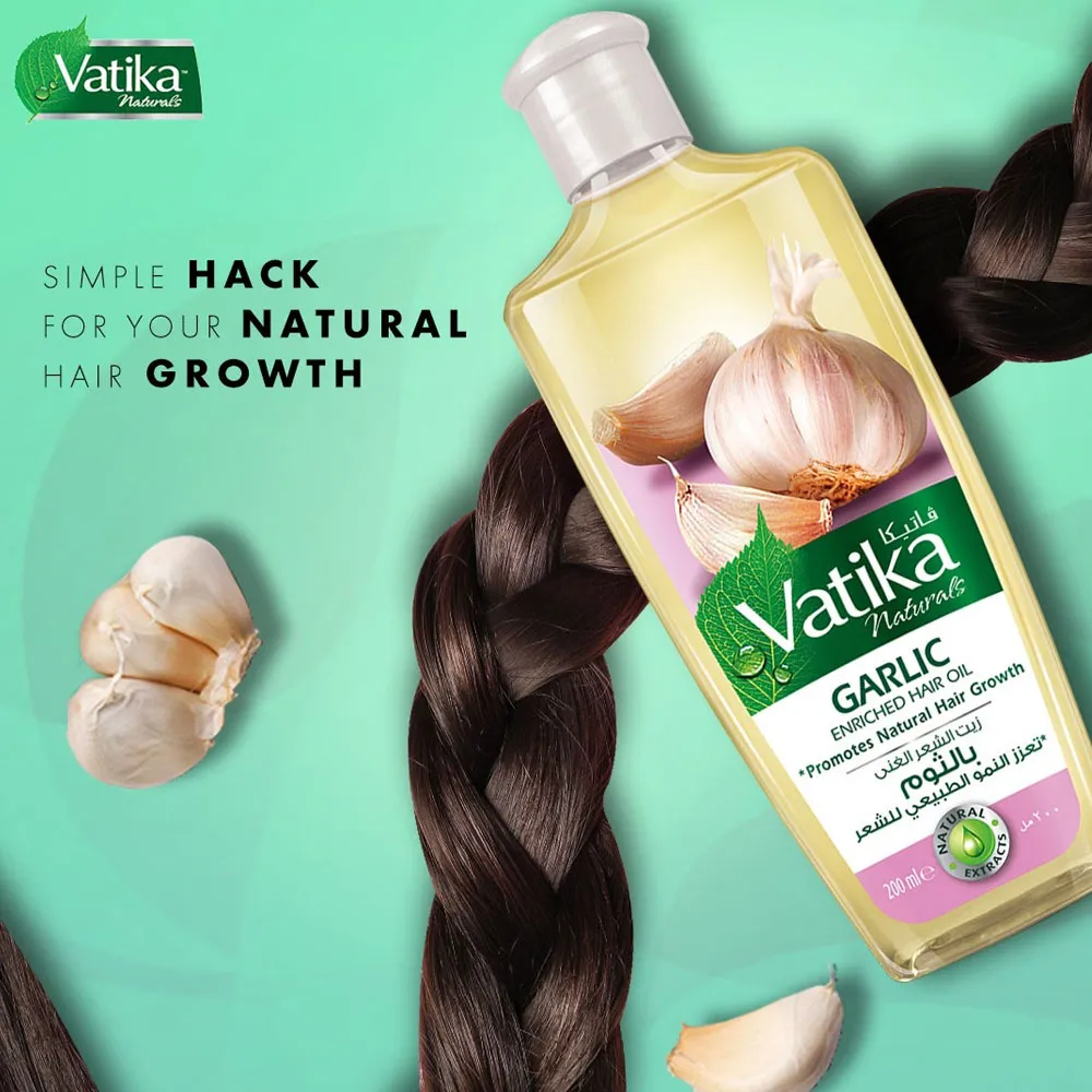Vatika Hair Oil Garlic PK 200ML