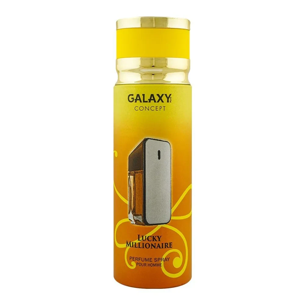 Galaxy Concept Deodorant Body Spray Millionaire 200ML