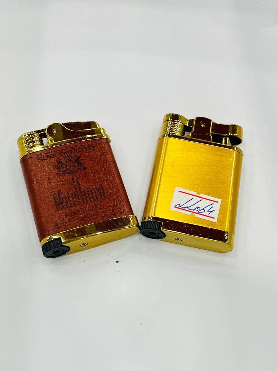 Best Lighter F4 Pure Leather Marlbro Gas