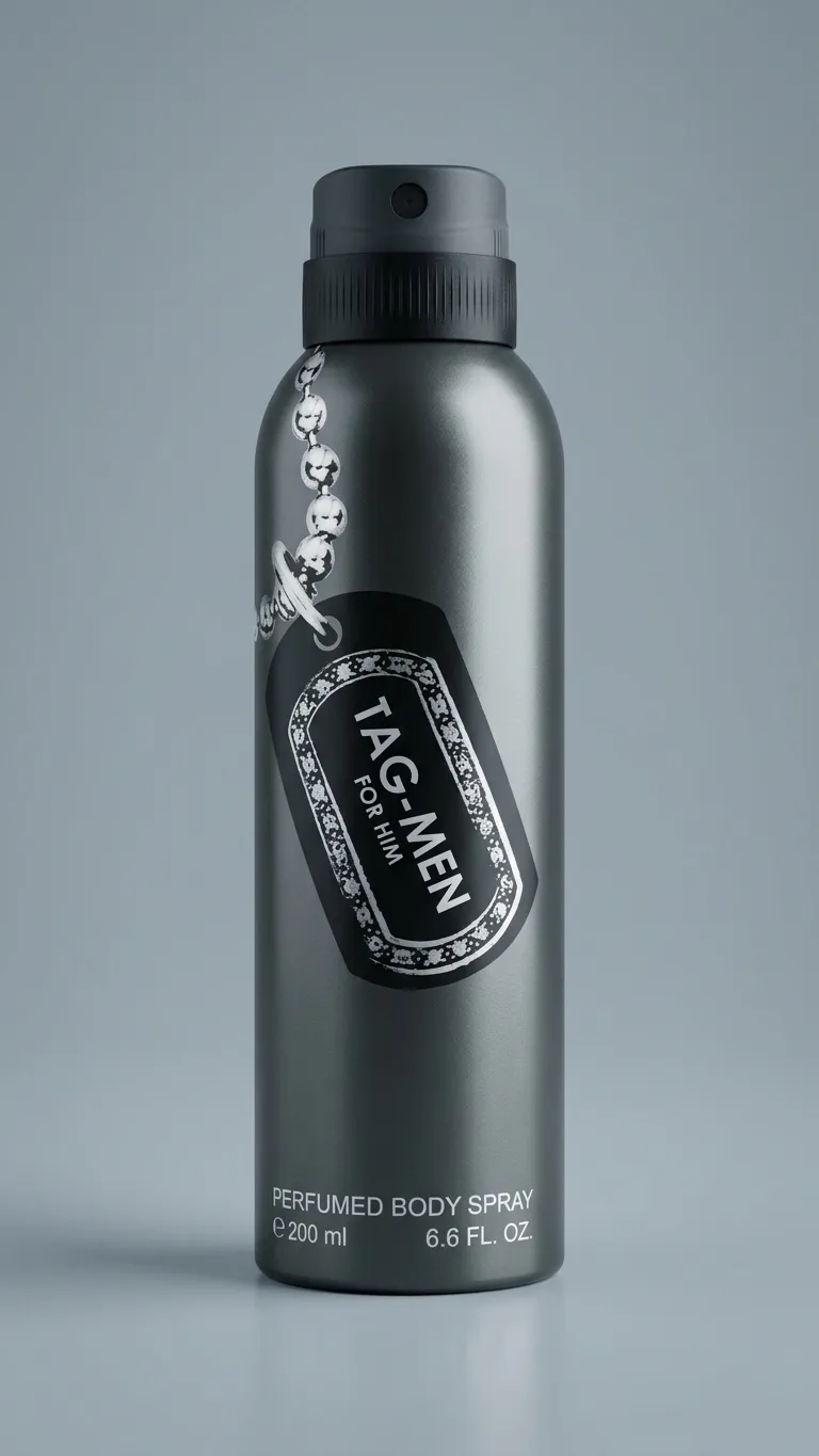 Clip Deodorant Body Spray Tag Men For Him 200ML