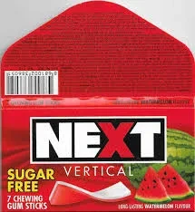 Next Gum Card Pack Watermelon 7P