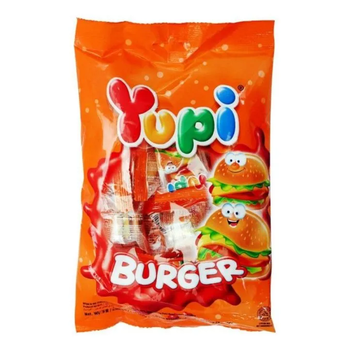 Yupi Jelly Pouch Burger 84G