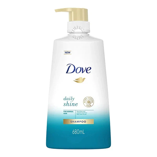 Dove Shampoo Daily Shine 680ML
