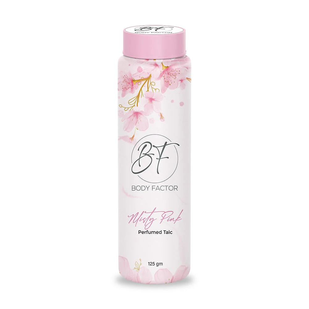 Delesh Perfumed Talc Misty Pink 125G