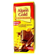 Alpen Gold Chocolate Salt Peanut 80G