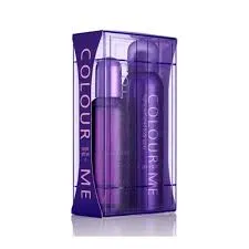 Colour Me Gift Set Eau De Parfum+Body Spray Purple