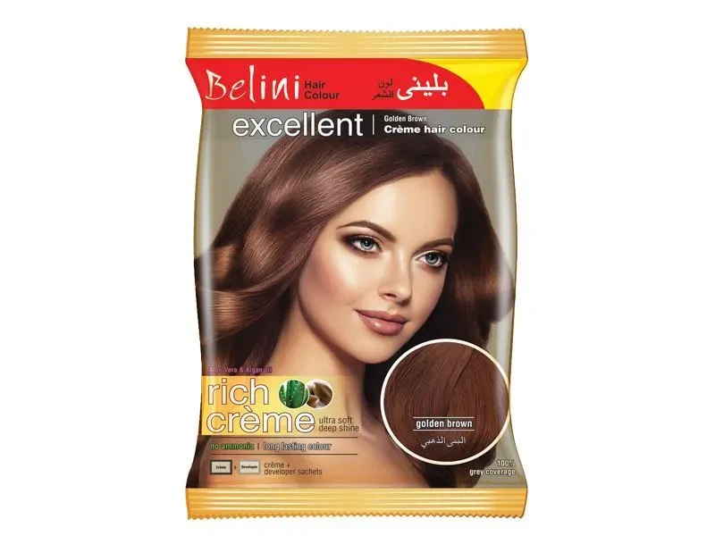 Belini Hair Colour Sachet Golden Brown