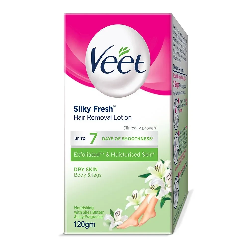 Veet Hair Removal Lotion Dry Skin Pk 120G