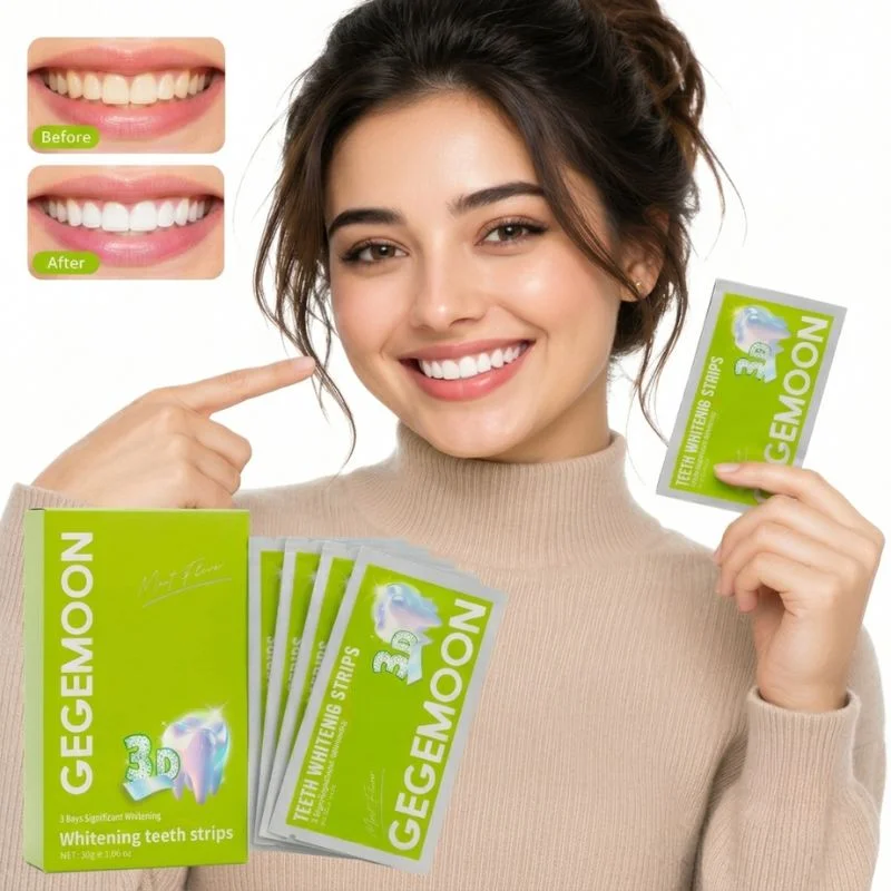 Gegemoon Teeth Strips 3D Whitening 30G