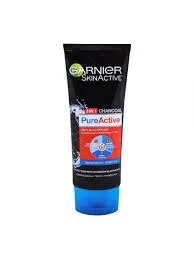 Garnier Face Scrub Pure Skin Charcoal 150ML