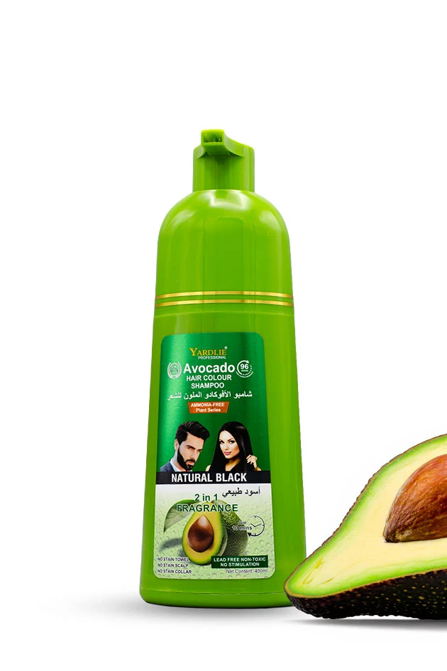 Yardlie Shampoo Hair Color Avocado 2In1 400ML