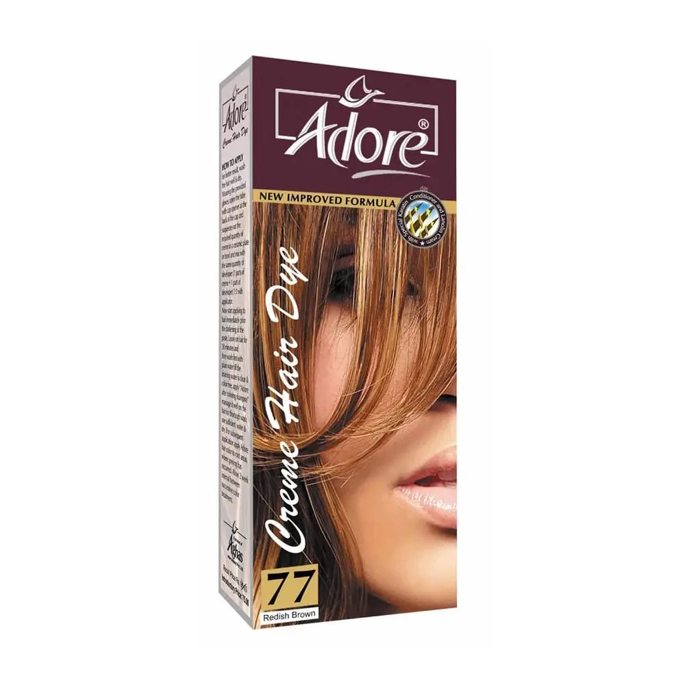 Adore Colour Redish Brown 77