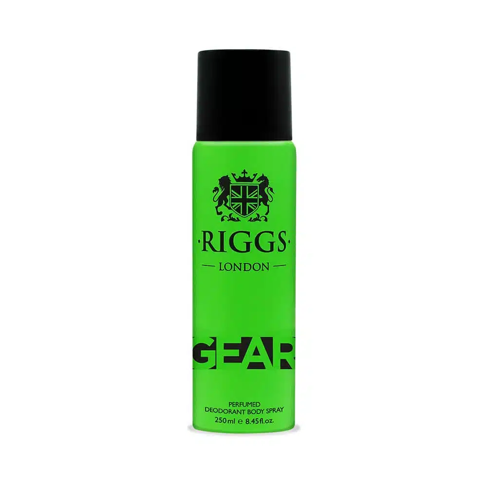 Riggs London Deodorant Body Spray Gear 250ML