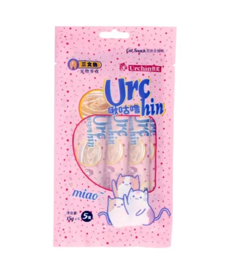 Urchin Cat Snack Pink 15G*5