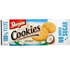 Bergens Cookies Coconut 0% Sugar 135G