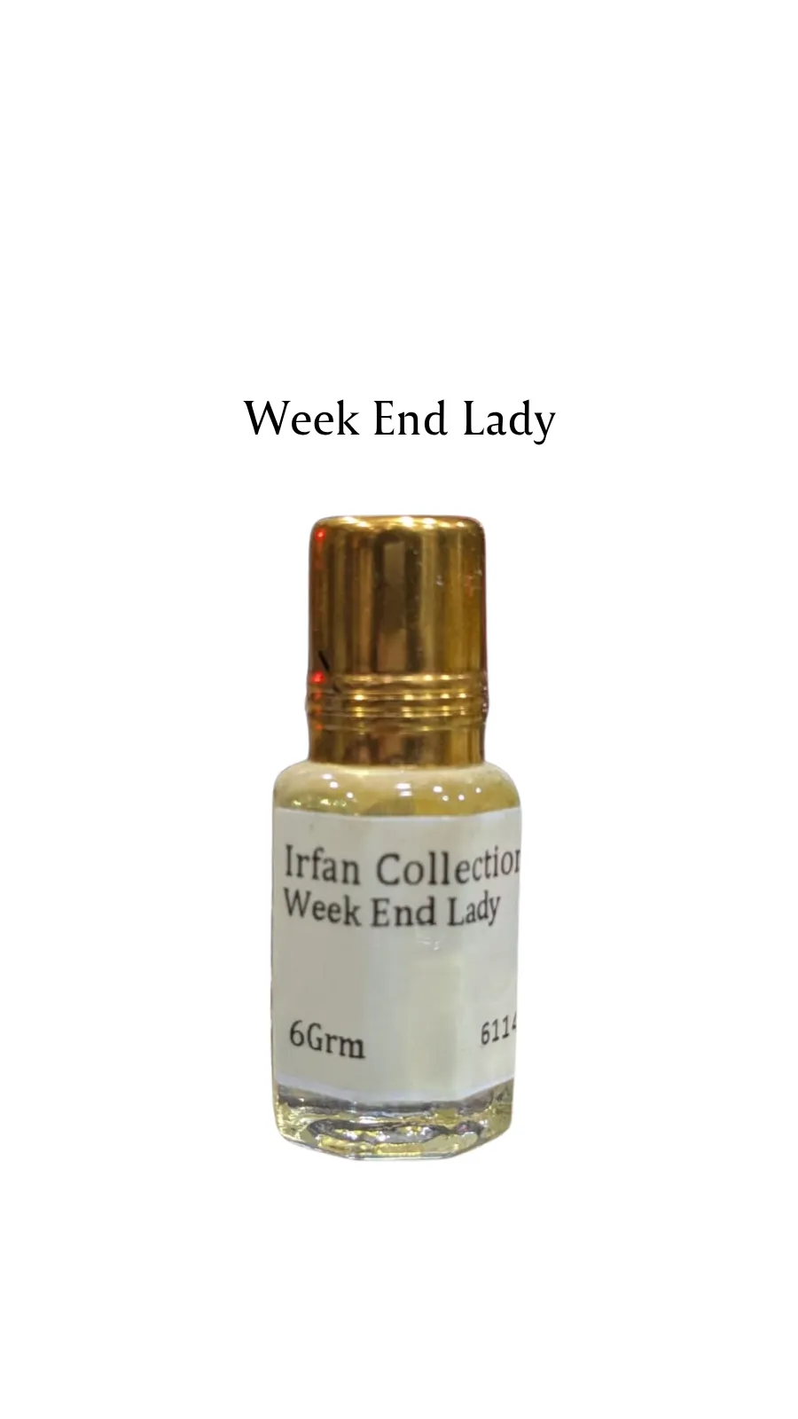 Concentrated Perfume Oil Attar Week End Lady French Burberry Parfex 6ML