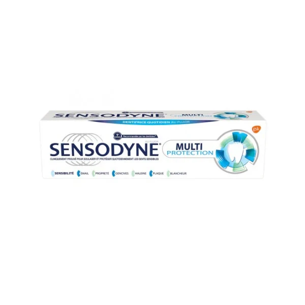 Sensodyne Tooth-Paste Multi Protection Blancheur 75ML