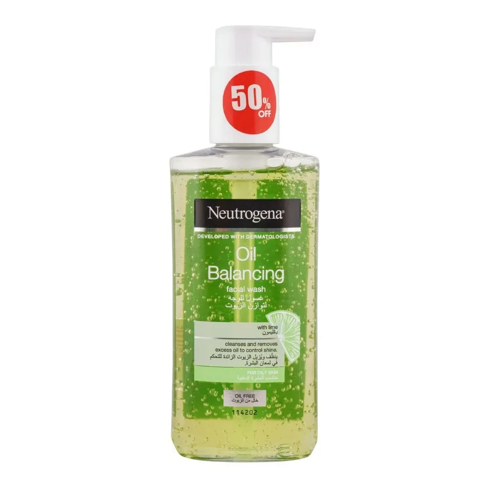 Neutrogena Face Wash Oil Balancing Lime 150ML