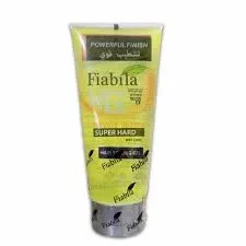 Fiabila Hair Gel Super Hard Yelllow 100G