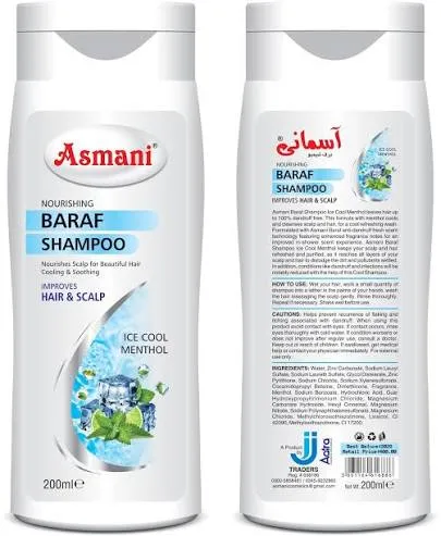 Asmani Shampoo Baraf Ice Cool Menthol 200ML