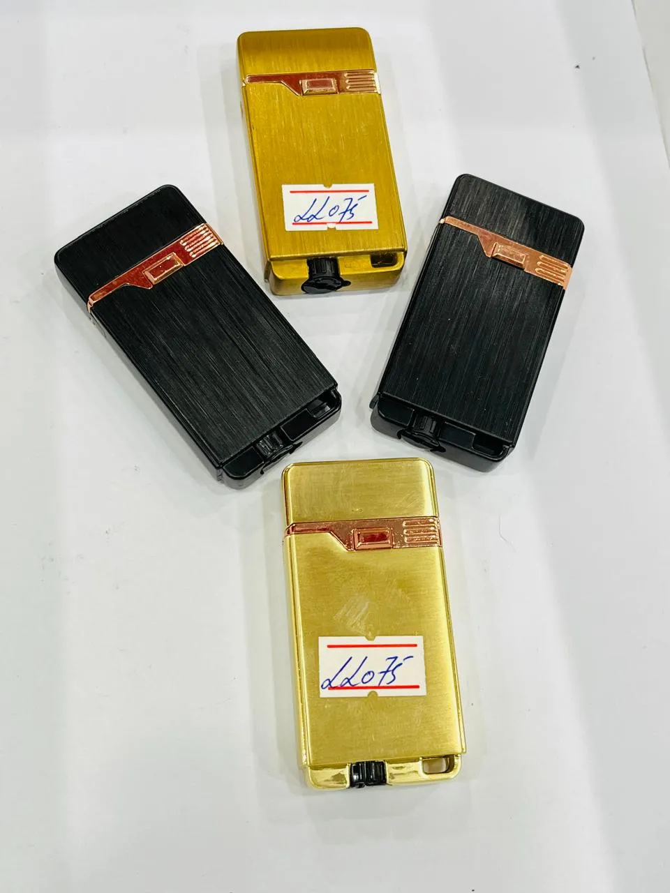 Best Lighter F4 Steel Gas+Flame With Button 1PC