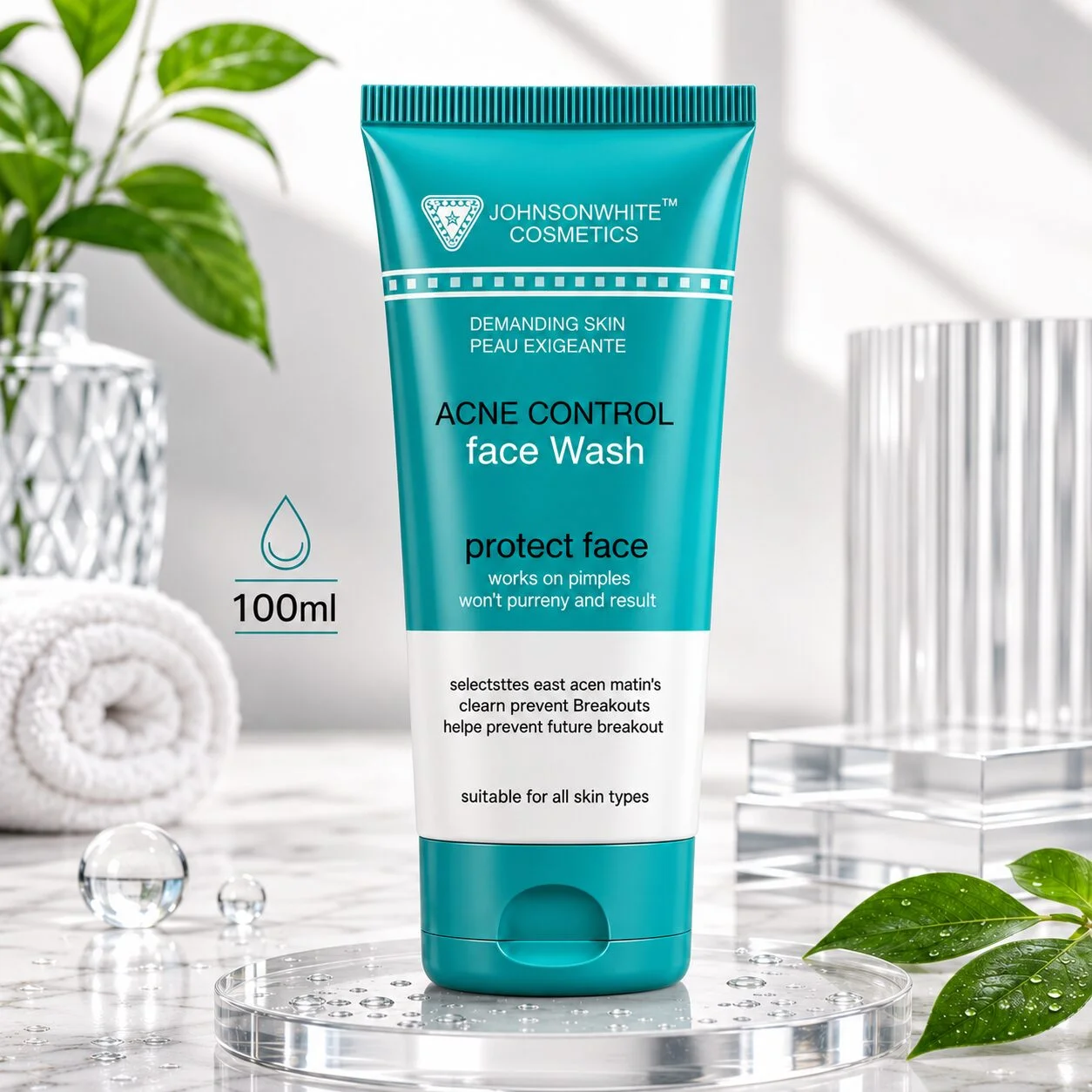 Johnson White Cosmetics Face Wash Acne Control 100ML