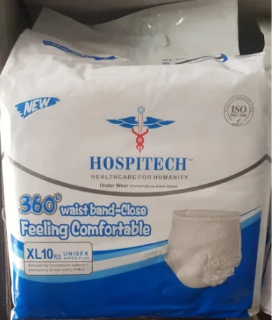 Hospitech Adult Diapers Pants 10P L