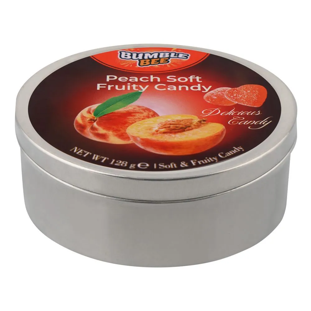 Bumble Bee Candy Peach Soft Fruity Tin 128G