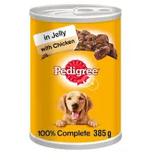 Pedigree Dog Food Jelly Chunks In Gravy With Beef 400g