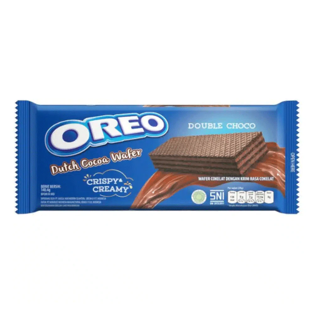 Oreo Dutch Cocoa Wafer Double Choco 117G