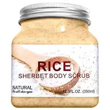 Wokali Body Scrub Rice Sherbet 500ML