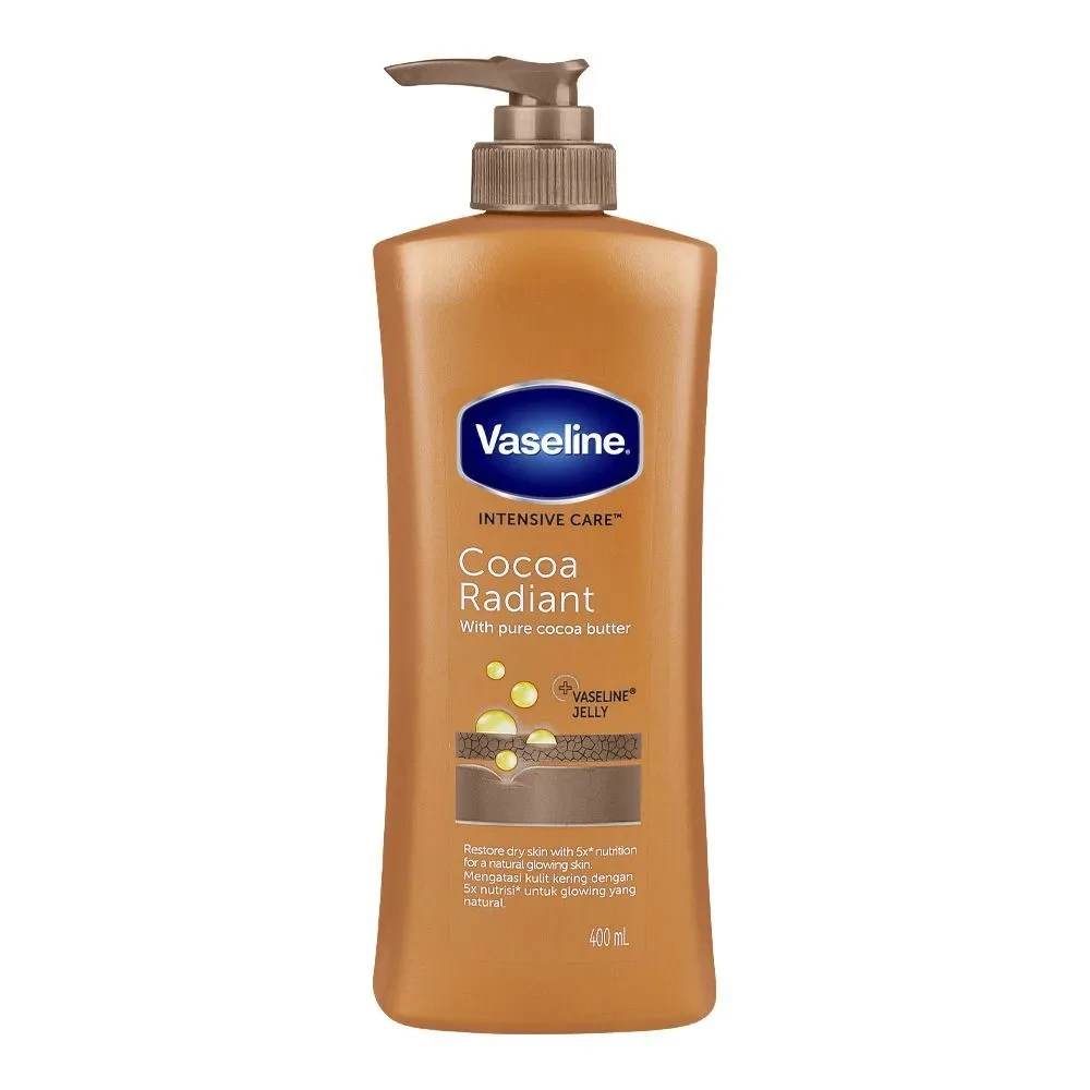 Vaseline Lotion Cocoa Radiant Pump 400ML
