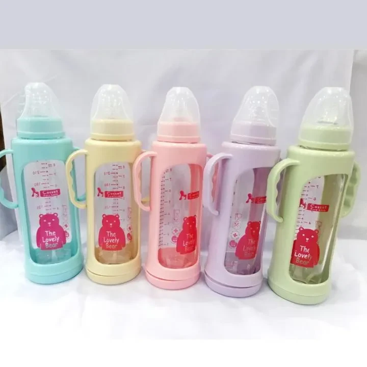 Star Bear Feeder Glass Handle 240ML