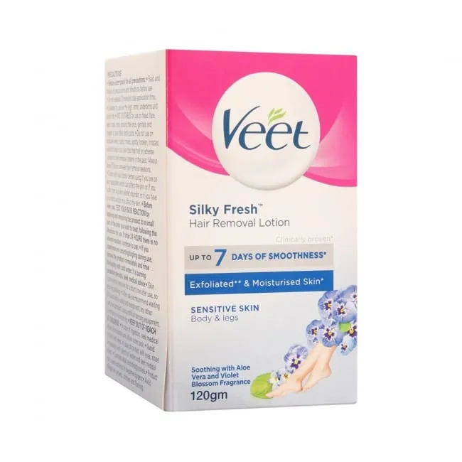 Veet Hair Removal Lotion Sensitive Skin Pk 120G